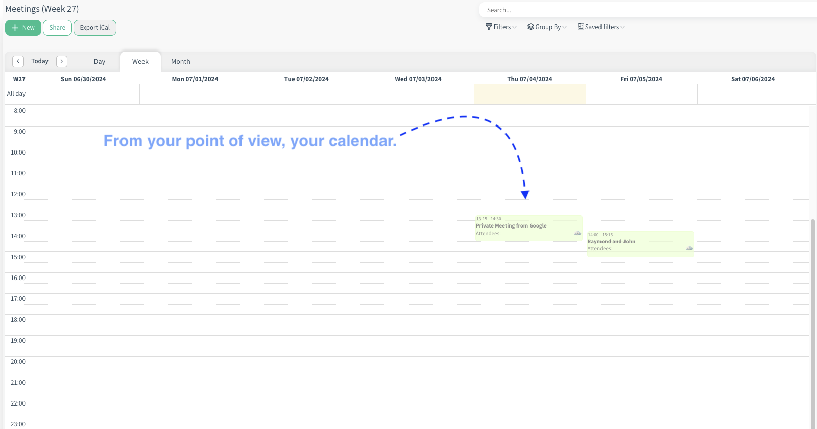 Calendar Subscription Enhancements