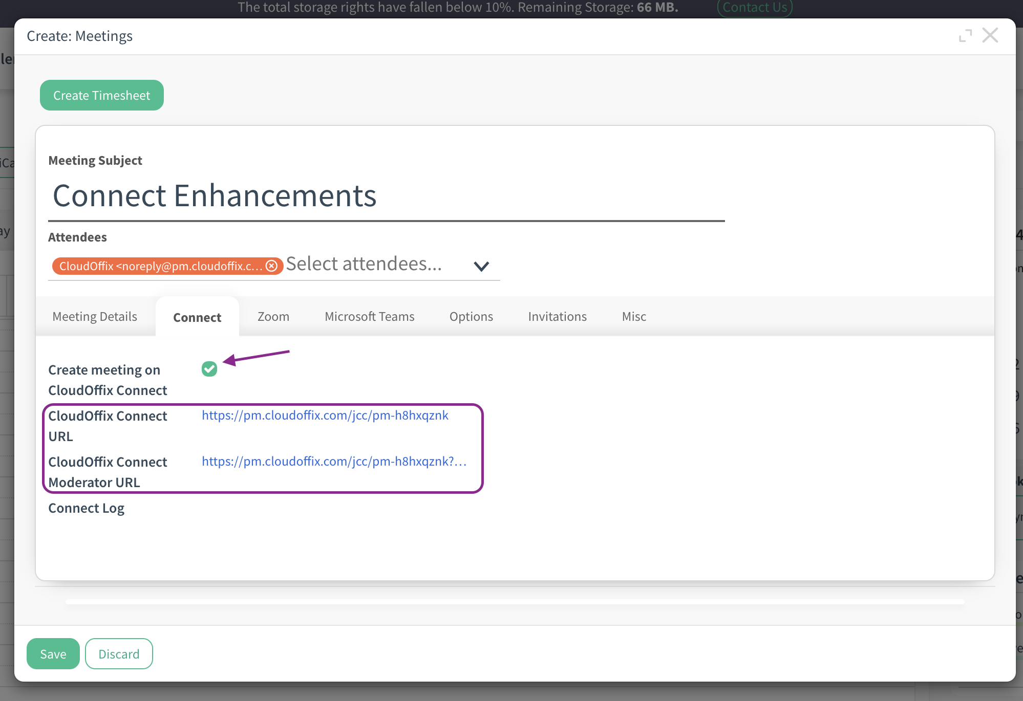 CloudOffix Connect Enhancements