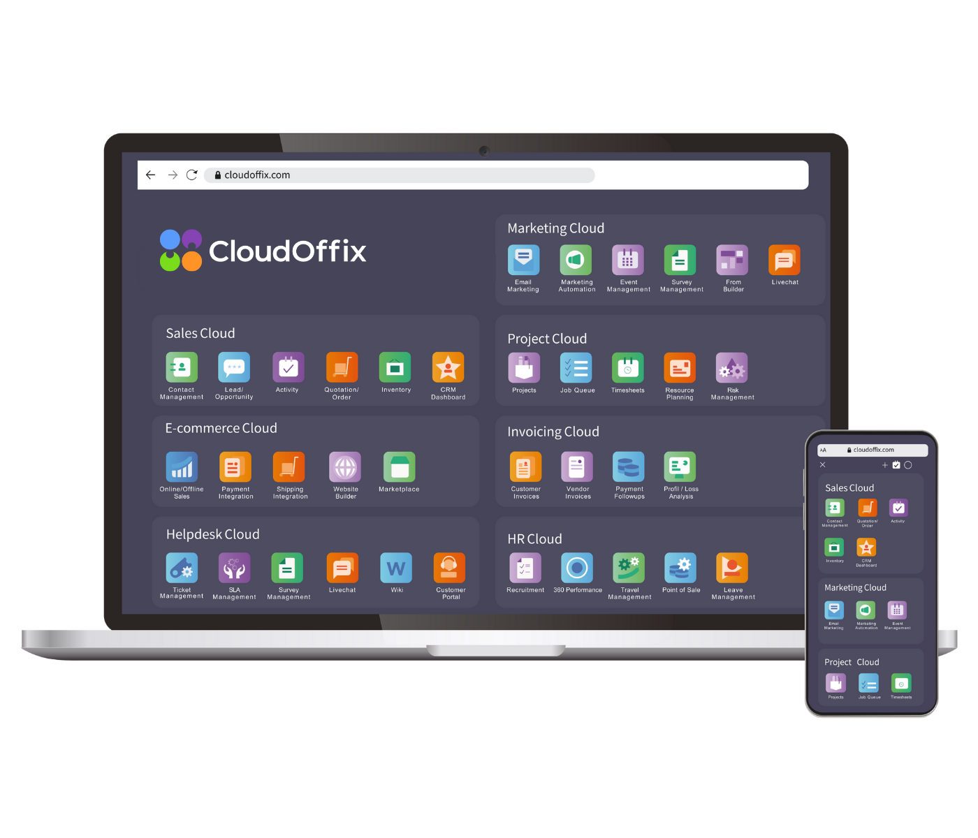 ClooudOffix HR Cloud-Features-Expense Management