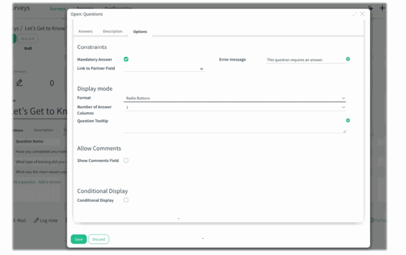 Text and image block