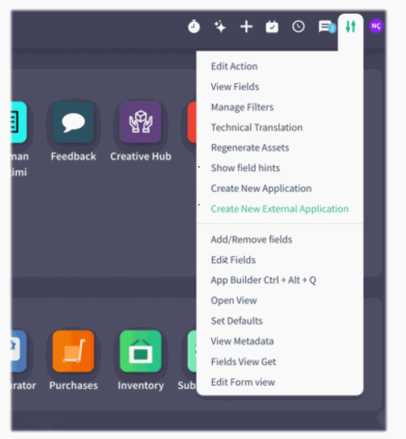 Text and image block