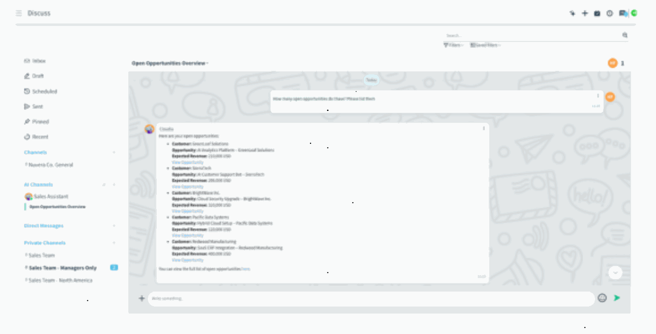 Text and image block