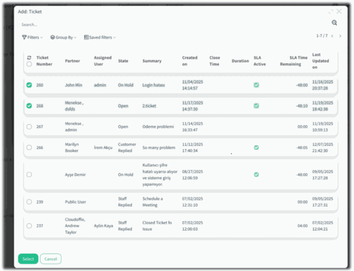 Text and image block