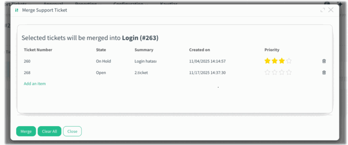 Text and image block