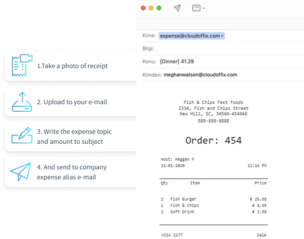 Expense Email Workflow